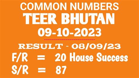 bhutan result teer|bhutan teer common number.